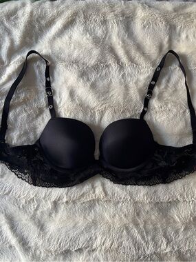 La SENZA Beyond Sexy Black Lace Push-Up Bra
